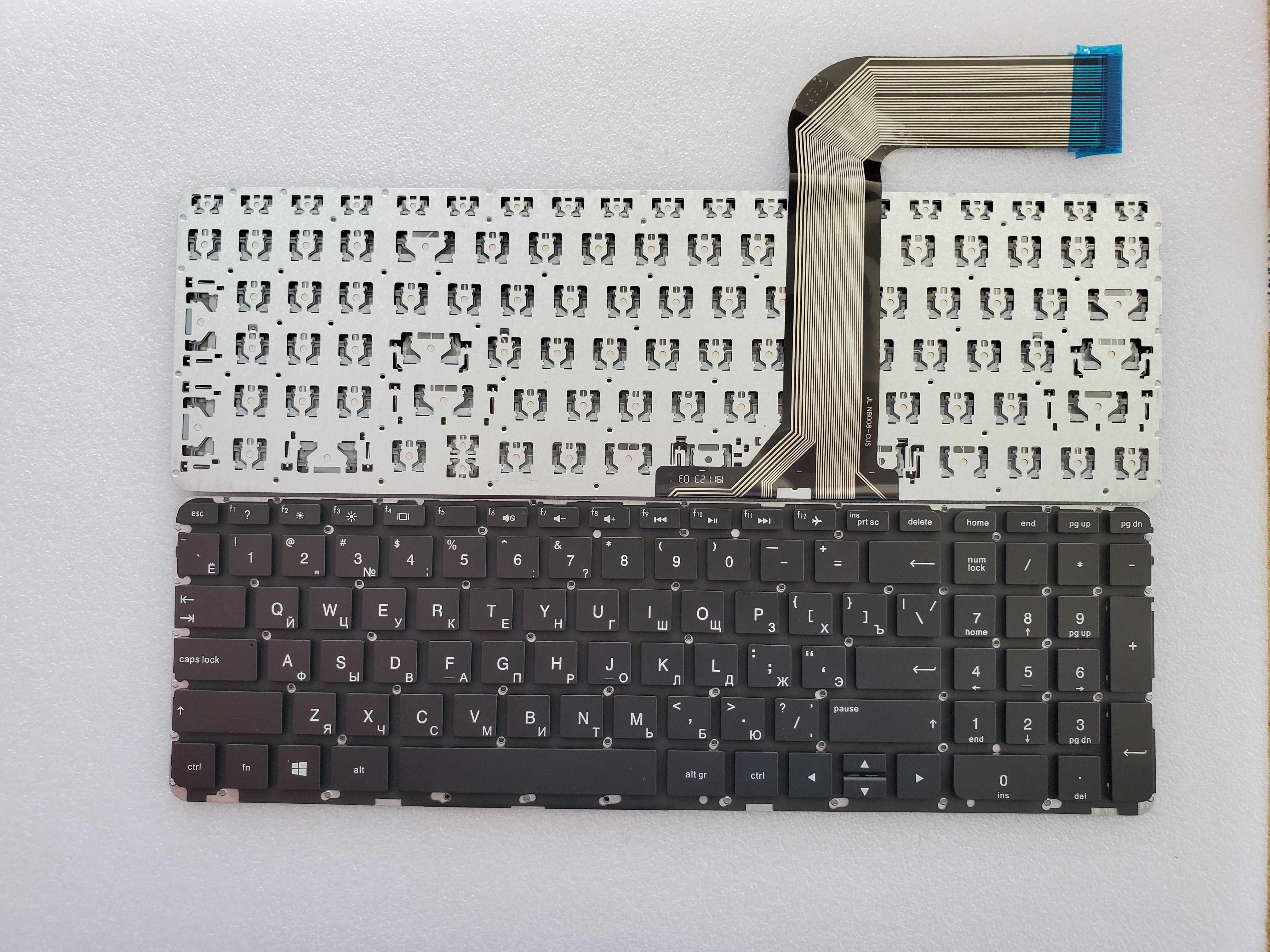 Picture of New Replacement Laptop Keyboard For HP 15-P/17-F/15-K/17-K/15Z-P/15T-P/15-V BLACK (OEM) RU Layout